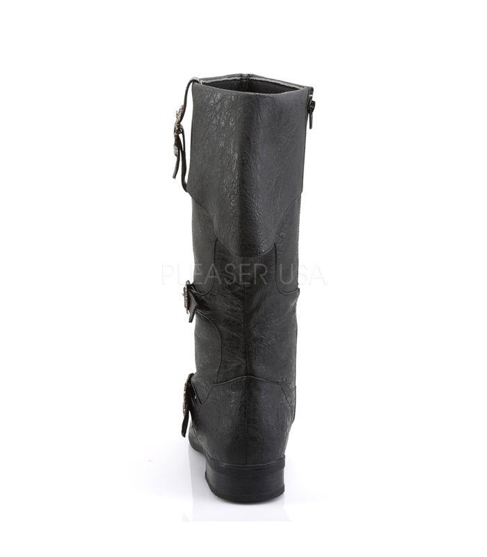 Piratenstiefel CARRIBEAN-299 - Anthrazit