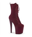 ENCHANT-1040 Plateau Stiefel - Bordeaux Rot | Pleaser