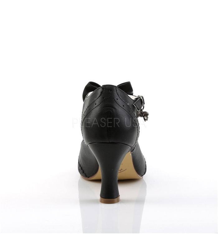 Kitten Heels FLAPPER-11 - Schwarz