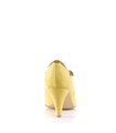 Retro T-Riemchen Pumps PEACH-03 - Gelb