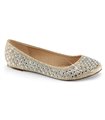 Fabulicious Ballerinas TREAT-06 Beige