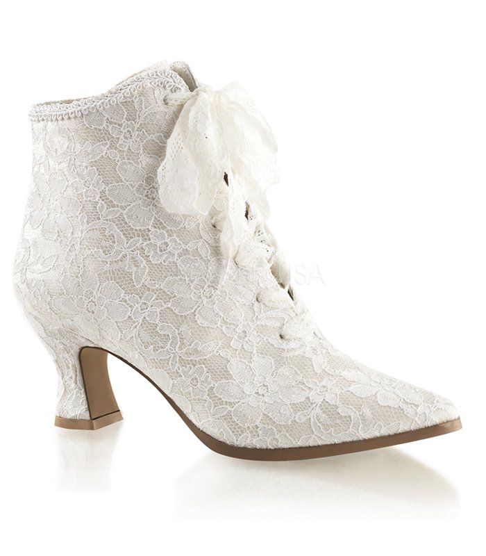 Stiefelette VICTORIAN-30 - Ivory