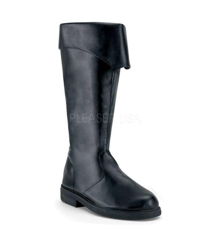 Piraten Stiefel CAPTAIN-105 - Schwarz