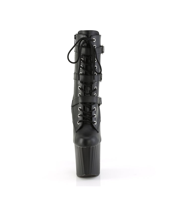 ENCHANT-1043 Plateau Stiefel - Schwarz Lack | Pleaser