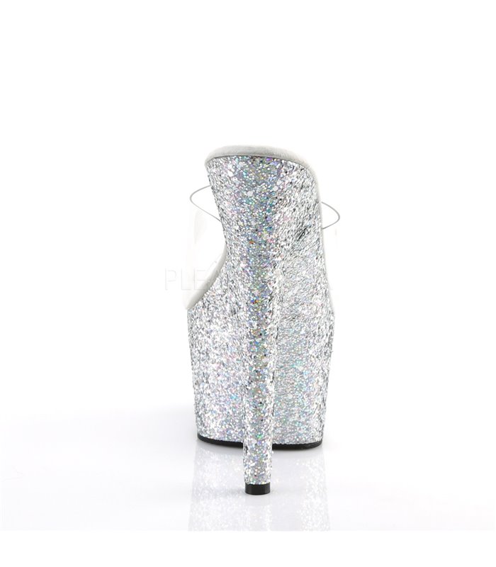 Plateau Pantolette ADORE-701LG - Silber