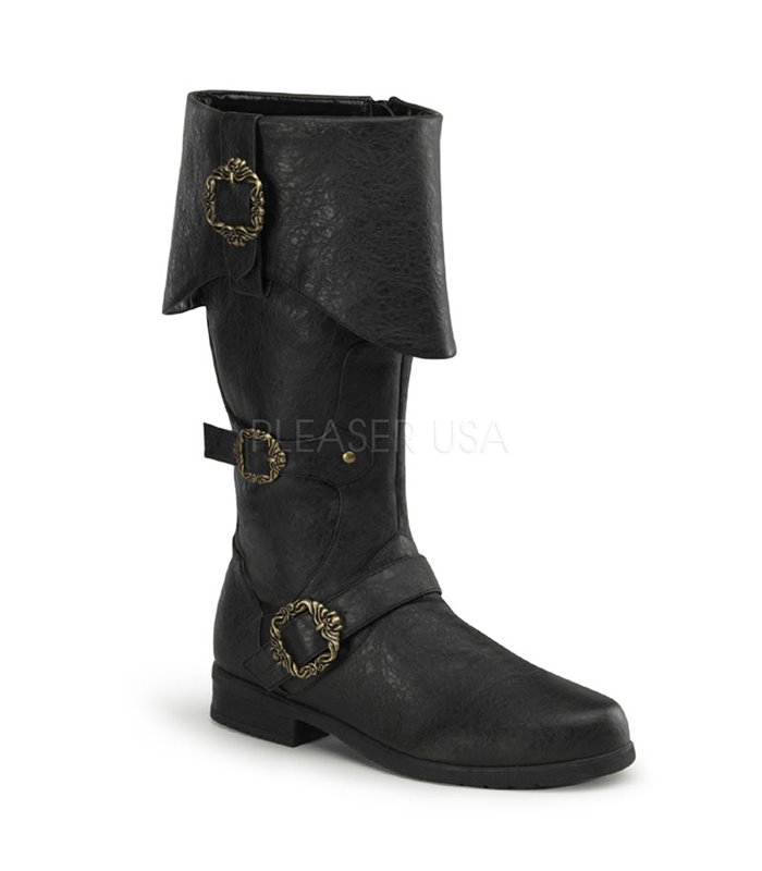 Piratenstiefel CARRIBEAN-299 - Anthrazit