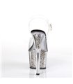 Plateau High Heels ADORE-708CG - Silber