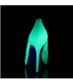 Pleaser Pumps AMUSE-20 Neon Grün Lack