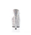 Plateau High Heels BEJEWELED-701MS - Silber