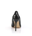 Pleaser Pumps CLASSIQUE-20SP Schwarz Snake-Print Leder