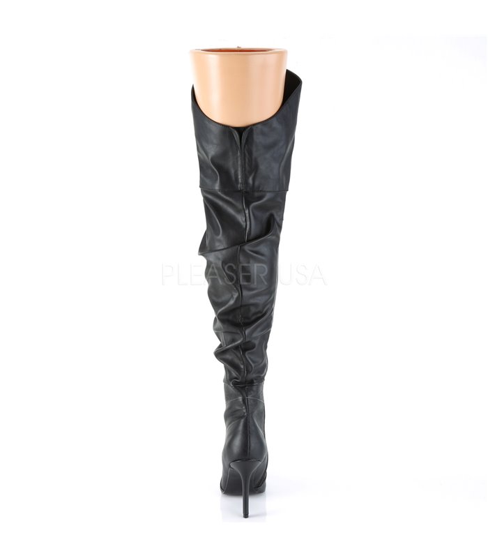 Overknee Stiefel CLASSIQUE-3011 - Schwarz