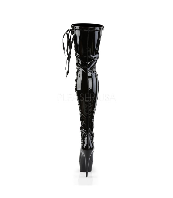 Overknee Stiefel DELIGHT-3050 - Lack