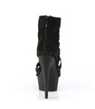 Plateau High Heels DELIGHT-600-24 - Schwarz