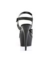 Plateau High Heels DELIGHT-608N - Schwarz