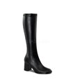 Retro Stiefel GOGO-300 - PU Schwarz