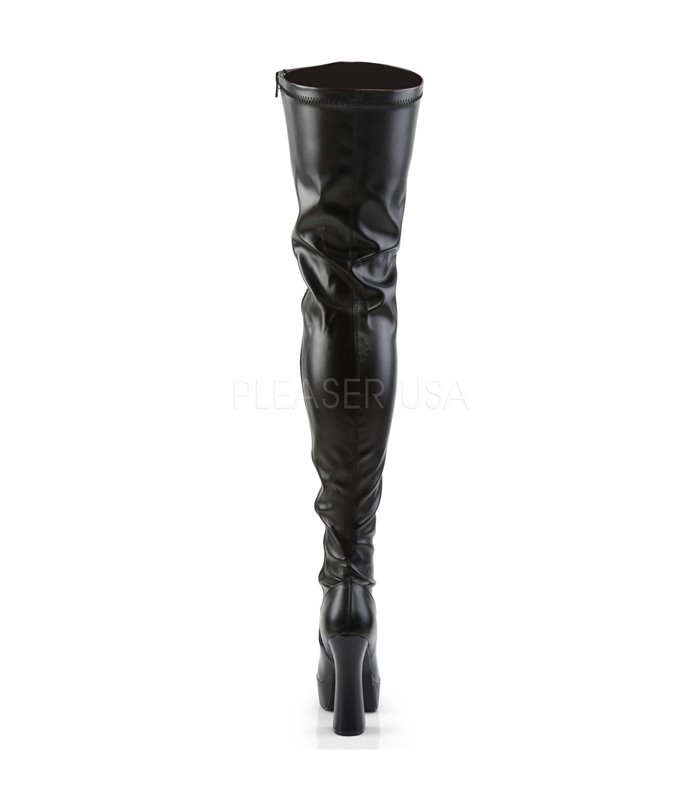 Overknee Stiefel ELECTRA-3000Z - Schwarz PU