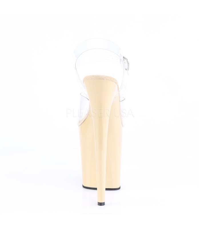 Extrem Plateau Heels FLAMINGO-808 - Creme