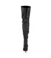 Pleaser Overknee Stiefel LEGEND-8899 Schwarz Leder (P)