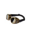 Steampunk Goggles Gold Schwarz 14902