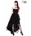 Tüll-Kleid mit Schleier Schwarz 90013 | Ocultica