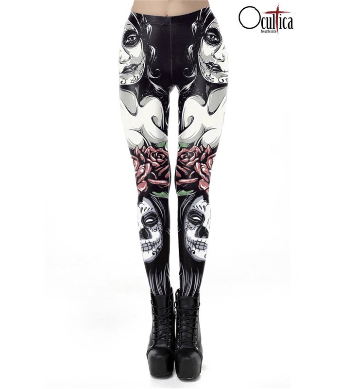 DÌa de Muertos Leggings