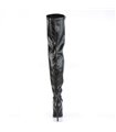 Overknee Stiefel SEDUCE-3000 - PU Schwarz