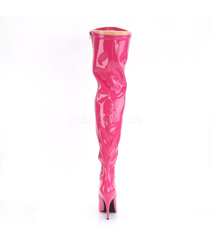 Overknee Stiefel SEDUCE-3000 - Lack Pink