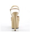 Plateau High Heels SKY-309 - Lack Creme