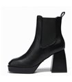 Giaro Plateau Stiefelette CLOAK Schwarz Matt