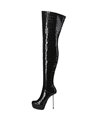 Giaro Overknee Plateau Boot BRISA Black Crock