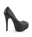 Plateau Pumps TEEZE-06 - PU Schwarz