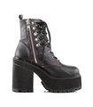 Demonia Plateau Stiefeletten ASSAULT-100 Schwarz