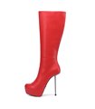 Giaro Plateau Boots BEVERLEY Red Matte