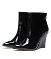 Giaro Stiefelette EBBA Schwarz Lack