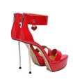 Giaro Plateau Pumps BARCLAY Rot Lack