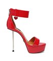 Giaro Plateau Pumps BARCLAY Rot Lack