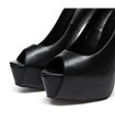 Giaro Plateau Plateau Pumps BELIZA Schwarz Matt