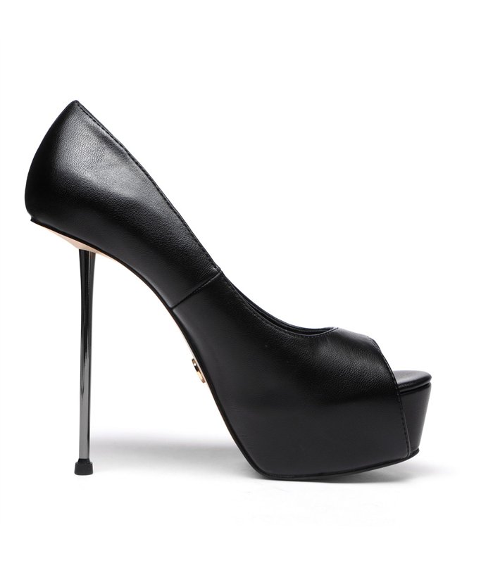 Giaro Plateau Plateau Pumps BELIZA Schwarz Matt