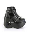 Plateau Schuhe DYNAMITE-101 - Schwarz