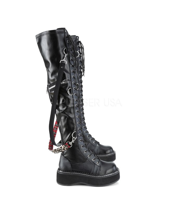 Demonia Stiefel EMILY-377 schwarz