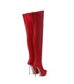 Giaro Overknee Plateau Boot BRISA RED MATTE