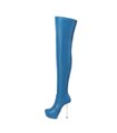 Giaro Overknee Plateau Boot BRISA Blue Matte