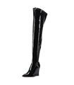 Giaro Overknee Boot EVERSON BLACK SHINY