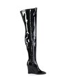 Giaro Overknee Boot EVERSON BLACK SHINY