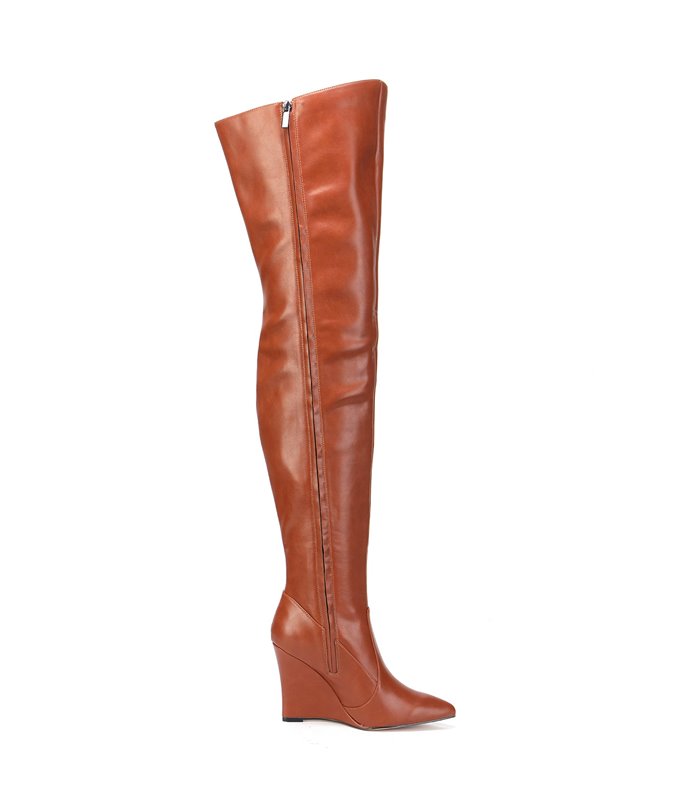 Giaro Overknee Boot EVERSON BROWN MATTE