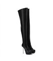 Giaro Overknee Plateau Stiefel BRISA Schwarz matt