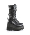 Demonia Plateau Stiefel SHAKER-70 schwarz