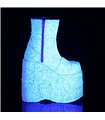 Plateau Stiefeletten STACK-201G - Weiss
