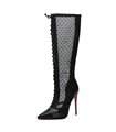 Giaro Stiefel PIKANTE Schwarz Mesh