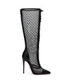 Giaro Stiefel PIKANTE Schwarz Mesh